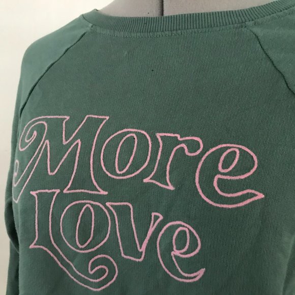 Anthropologie More Love Sweatshirt Sz S - Picture 7 of 8
